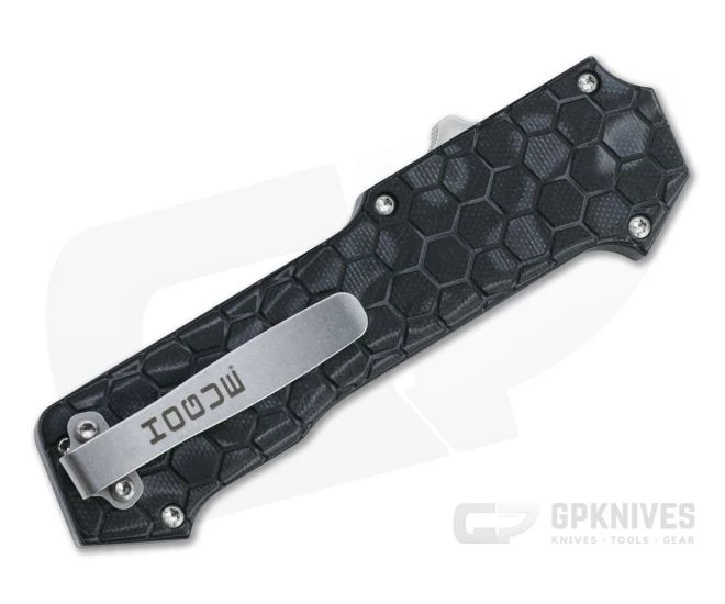 Hogue Compound Tumbled S30V Tanto G-Mascus Black G10 OTF Automatic 34029 - Image 2