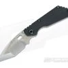 Mick Strider Custom SnG Nightmare Grind Tanto Concealed Carry Textured Titanium