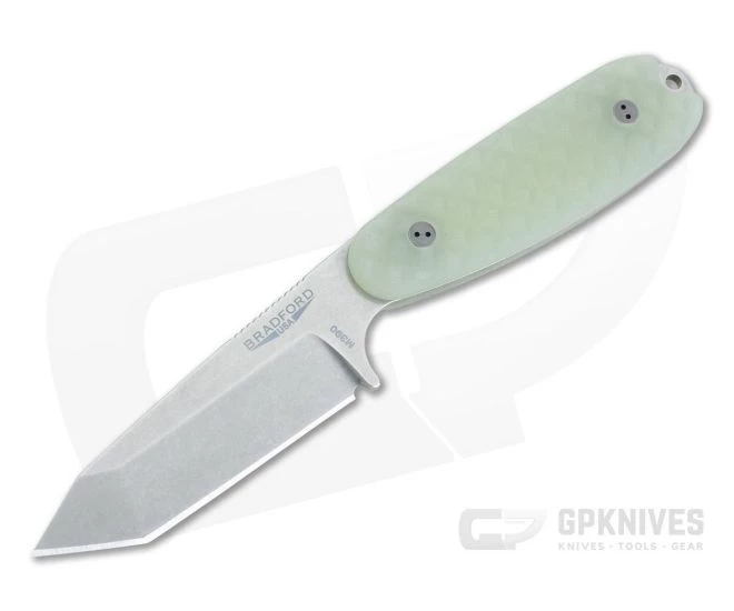 Bradford Guardian3.5 Tanto Translucent Ghost G10 Stonewashed M390