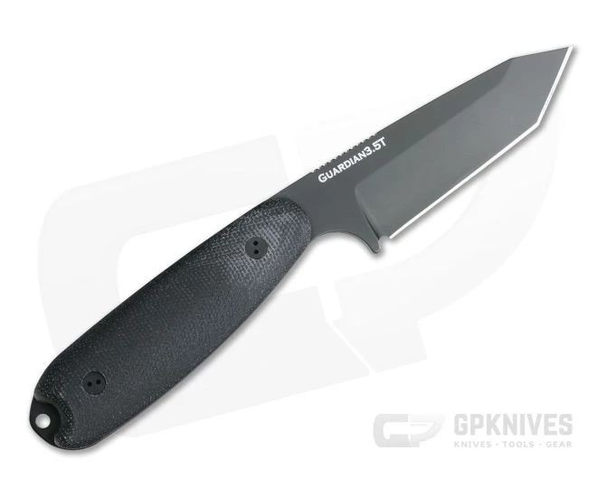 Bradford Guardian3.5 Tanto 3D Black Micarta Black DLC M390 - Image 3