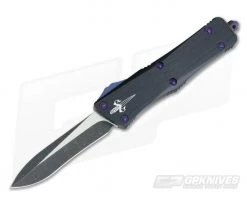 Marfione Custom Troodon Recurve M390 Two-Tone Dark Matter Purple Haze Hardware #014