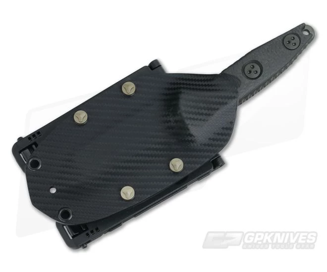 Marfione Custom Socom Alpha Mini M390 Star Grind Tanto DLC Carbon Fiber - Image 2