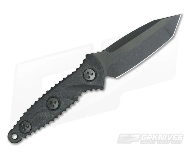 Marfione Custom Socom Alpha Mini M390 Star Grind Tanto DLC Carbon Fiber - Image 3