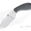 Trash Panda Knives Pack Knife Compact Fixed Blade Stonewashed CPM-154 Carbon Fiber 4054