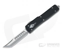 Microtech UTX-70 Hellhound Tanto Signature Apocalyptic Black 419-10APS