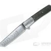 Brad Zinker Custom T LLF Boomerang Damascus Tanto Blade and Bolsters FatCarbon Titanium Liner Lock Flipper 4234