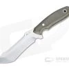 Mike Irie UC-2 Urban Carry Tanto Satin CPM-154 Green Canvas Micarta Fixed Blade 4511