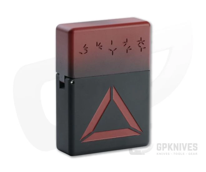 Heretic Knives Predator Manticore-E Tanto Set Battleworn DLC Red Camo Carbon Fiber OTF Automatic 4676 - Image 5