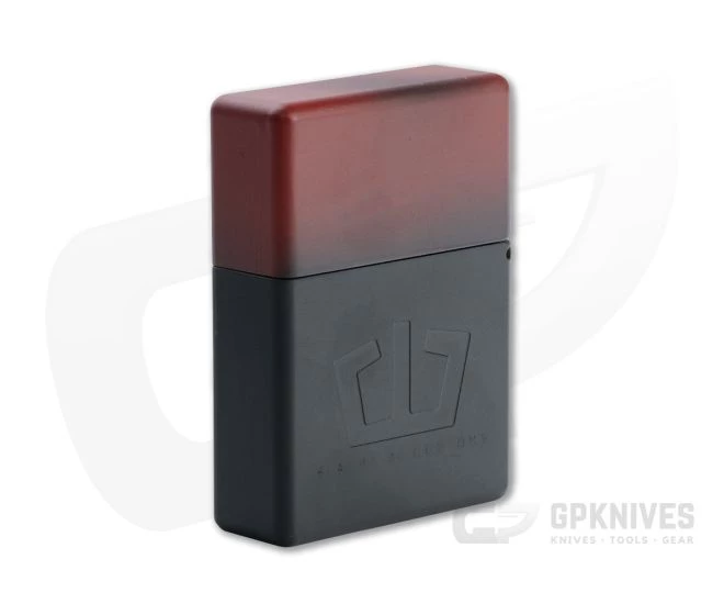 Heretic Knives Predator Manticore-E Tanto Set Battleworn DLC Red Camo Carbon Fiber OTF Automatic 4676 - Image 7