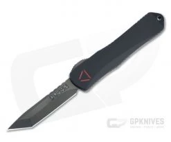 Heretic Knives Predator Manticore-E Tanto Set Battleworn DLC Red Camo Carbon Fiber OTF Automatic 4677