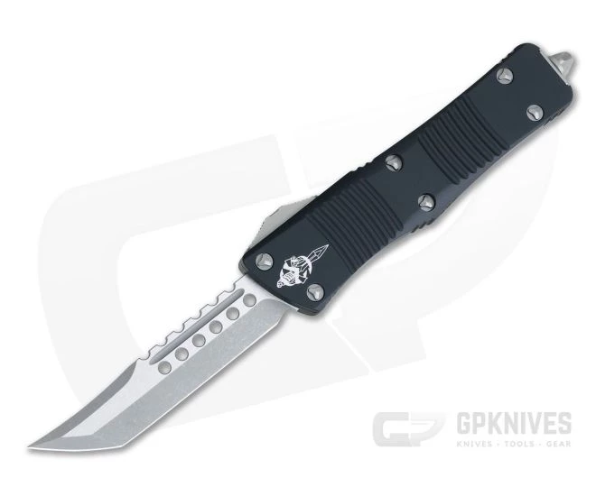 Microtech Troodon Hellhound Tanto Apocalyptic Signature Series Black 619-10AP