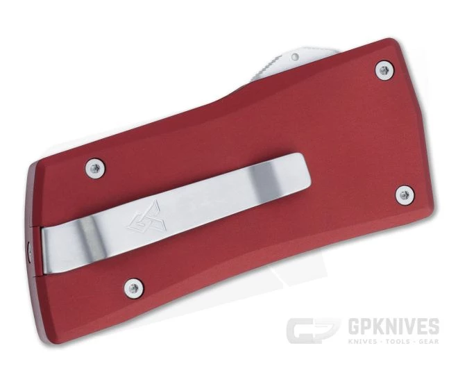 Axial Dart Tanto Stonewashed S35VN Red CA Legal OTF Automatic - Image 2