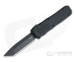 Guardian Tactical Recon-035 Black Tactical Elmax Tanto D/A OTF Automatic 93121
