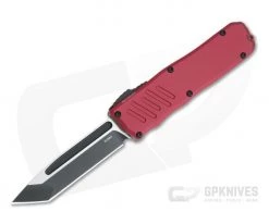 Guardian Tactical Recon-035 Red Two Tone Elmax Tanto D/A OTF Automatic 94221