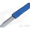 Guardian Tactical Recon-035 Blue Stonewashed Elmax Tanto D/A OTF Automatic 94521-BLUE