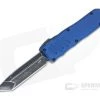 Guardian Tactical Recon-035 Blue Dark Stonewashed Elmax Tanto D/A OTF Automatic 94621-BLUE