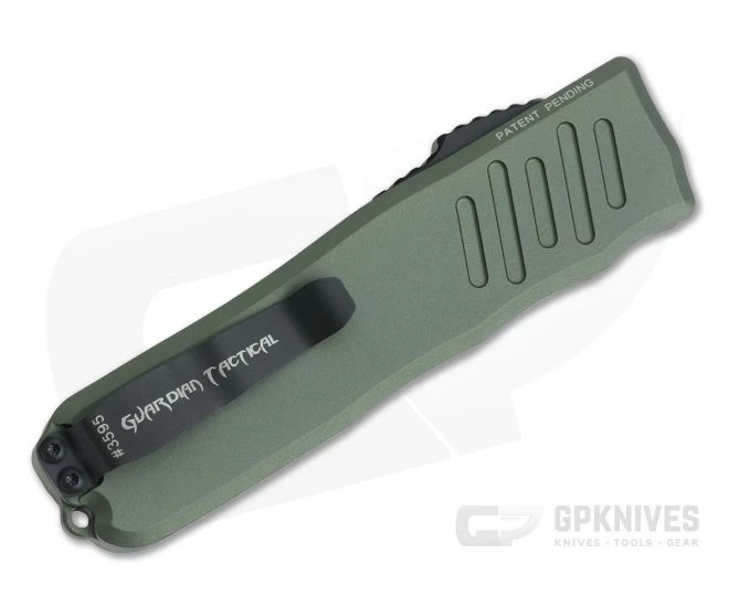 Guardian Tactical Recon-035 OD Green Two Tone Elmax Tanto D/A OTF Automatic 98221 - Image 2