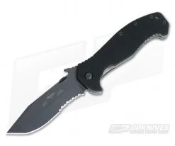 Emerson CQC-15 Black Serrated Standoffs