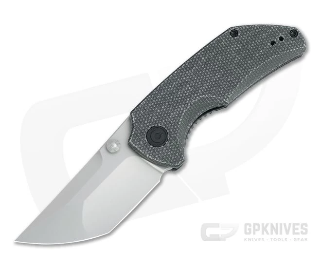 CIVIVI x Christensen Thug 2 Blasted Nitro-V Dark Green Micarta Liner Lock Folder C20028C-3