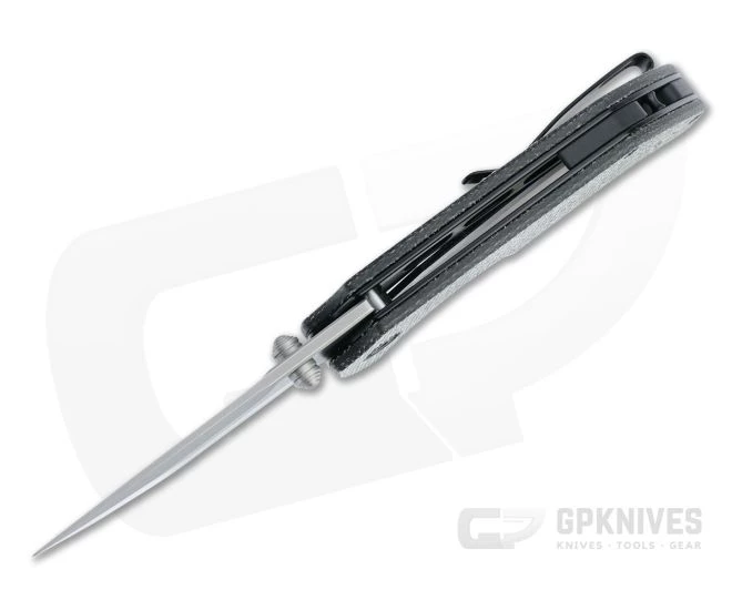 CIVIVI x Christensen Thug 2 Blasted Nitro-V Dark Green Micarta Liner Lock Folder C20028C-3 - Image 3