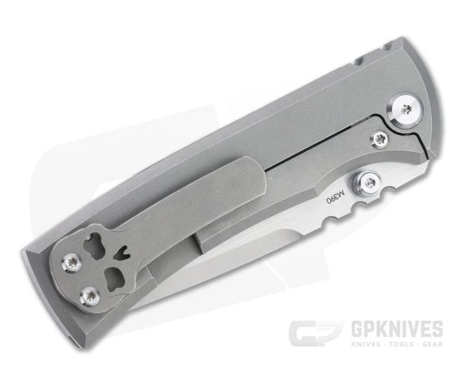 Chaves Ultramar Redencion Street Tanto M390 Full Titanium Folding Knife - Image 2