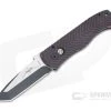 Protech Emerson CQC-7 Two-Tone Tanto Black and Red G-carta Top Automatic Knife CQC7-M-05