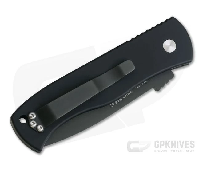 Protech Emerson CQC-7 Auto Two-Tone Tanto Carbon Fiber Top Automatic Knife E7T21 - Image 2