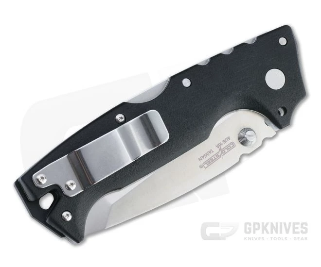 Cold Steel x Demko AD-10 Lite Tanto Satin AUS10A Black Tri-Ad Lock Folder FL-AD10T - Image 2