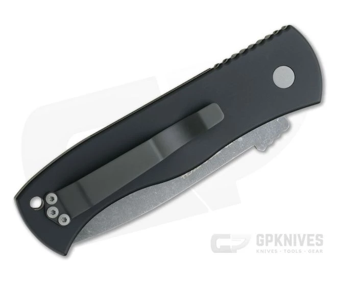 Protech Emerson GPK Exclusive CQC-7 Acid Wash Tanto Point Textured Micarta Top Automatic Knife GP-CQC7-T2 - Image 2
