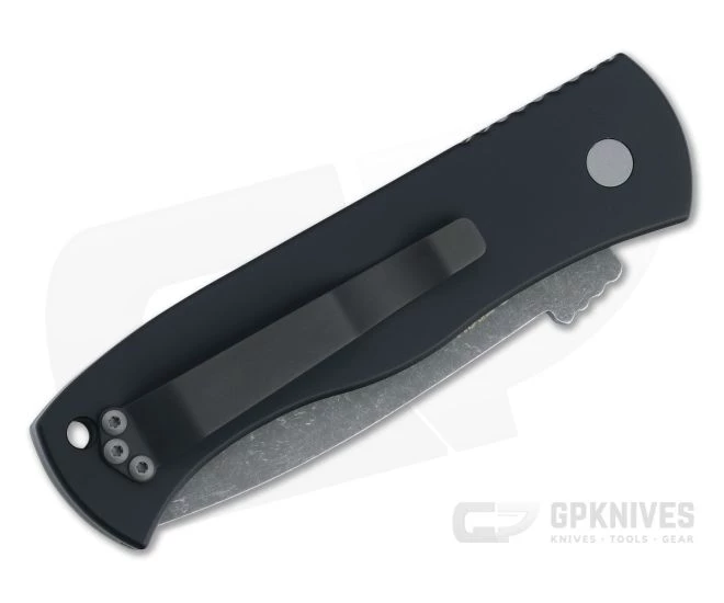 Protech Emerson GPK Exclusive CQC-7 Acid Wash Tanto Point Smooth Micarta Top Automatic Knife GP-CQC7-T1 - Image 2