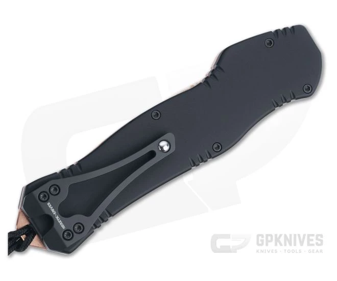 Heretic Hydra Tanto Two-Tone Black Elmax Copper Top Single Action OTF Automatic Knife H006-10A-COPPER - Image 2