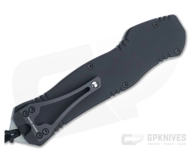 Heretic Hydra Tanto Two-Tone Black Elmax Jade G10 Top Single Action OTF Automatic Knife H006-10A-JADE - Image 2