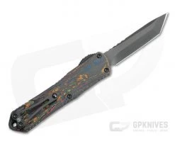 Heretic Knives Manticore-E Tanto DLC Elmax Awesome 80s Carbon Fiber EDC OTF Automatic H027-6A-CF80S