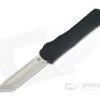 Heretic Knives Manticore-X Tanto Stonewash Black OTF Automatic H031-2A