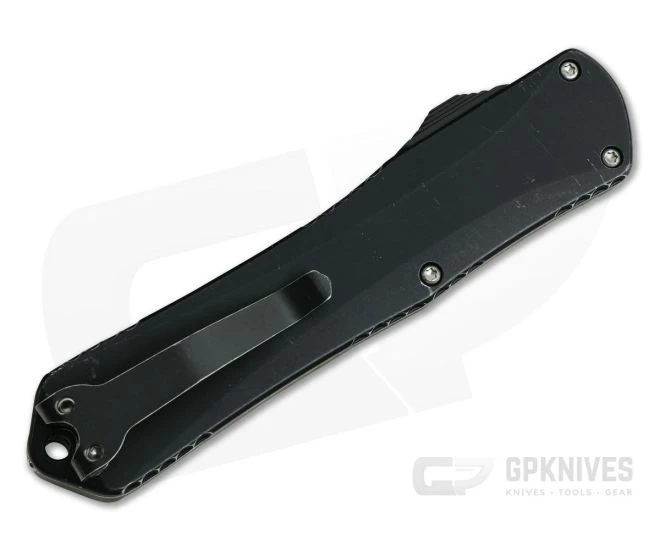 Heretic Knives Manticore-X Tanto Battleworn S35VN Battleworn Black OTF Automatic H031-5A-BATTLE - Image 2