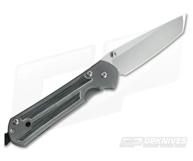 Chris Reeve Left Hand Large Sebenza 21 Micarta Tanto Blade