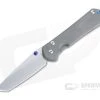 Chris Reeve Large Sebenza 31 Tanto Stonewashed Magnacut Titanium Folder