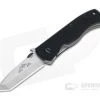 Emerson Mini CQC-7 Waved Plain Stonewashed Tanto Standoffs Liner Lock Folder