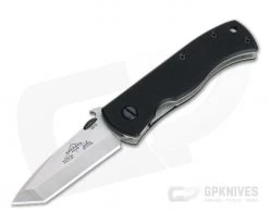 Emerson Mini CQC-7 Waved Plain Stonewashed Tanto Standoffs Liner Lock Folder