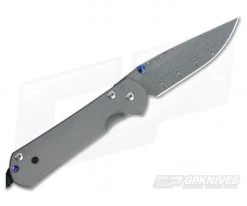 Chris Reeve Small Sebenza 21 Damascus Blade Left Handed