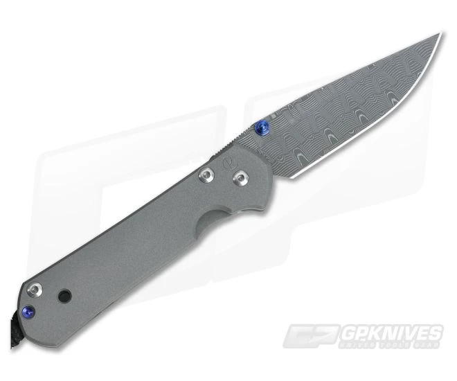 Chris Reeve Small Sebenza 21 Damascus Blade Left Handed