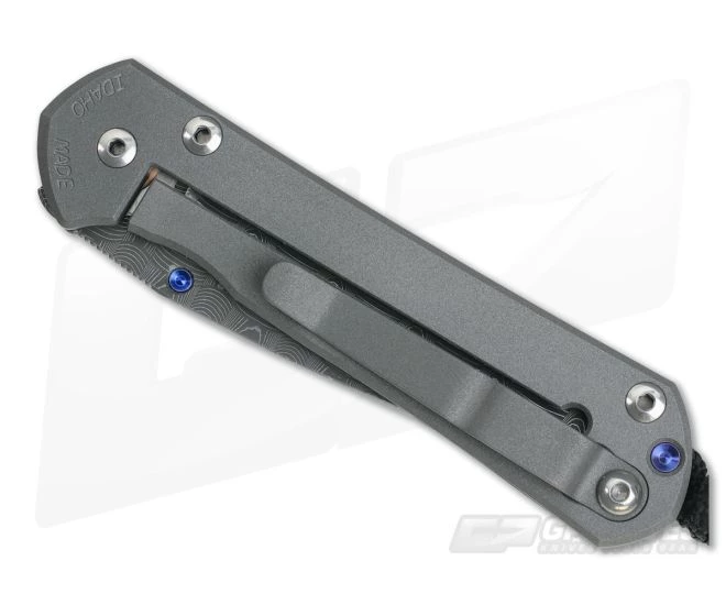 Chris Reeve Small Sebenza 21 Damascus Blade Left Handed - Image 2