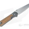 Chris Reeve Small Sebenza 21 Tanto Left Handed Natural Canvas Micarta Inlays