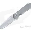Chris Reeve Small Sebenza 31 Sprint Tanto S35VN Glass Blast Titanium Folder