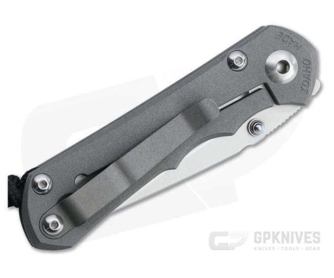 Chris Reeve Small Inkosi Tanto S45VN Silver Lugs Titanium Folder - Image 2