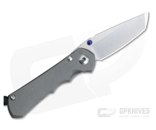 Chris Reeve Small Inkosi Left Handed Tanto Titanium Frame Lock