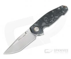 Viper Katla Vox Design 3D Marbled Carbon Fiber Satin M390 Liner Lock Flipper V5980FCM3D