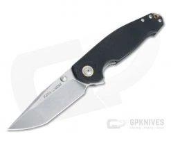 Viper Katla Vox Design 3D Black G10 Stonewashed M390 Liner Lock Flipper V5982GB3D