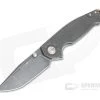 Viper Katla Vox Design 3D Dark Stonewashed Titanium M390 Liner Lock Flipper V5984TI3D